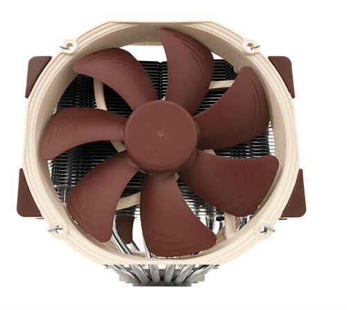 猫头鹰 D15六热管散热器黑色D15S双塔1150 I9风冷CPU散热器 - 图1