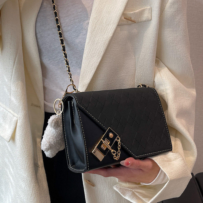 日本代购时尚菱格小方包女春夏季高级感链条包百搭复古单肩斜挎包,淘宝优惠券,粉丝福利购,淘宝优惠卷