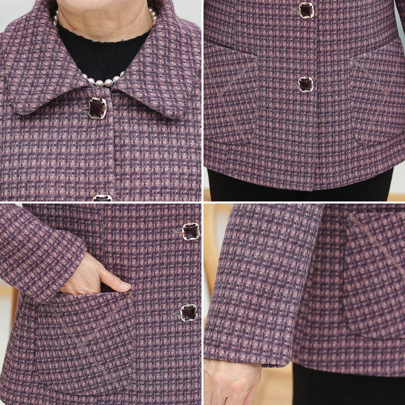 老年秋冬外套女奶奶装衣服春款套装70岁老太太服装老年妈妈装衣服,淘宝优惠券,粉丝福利购,淘宝优惠卷