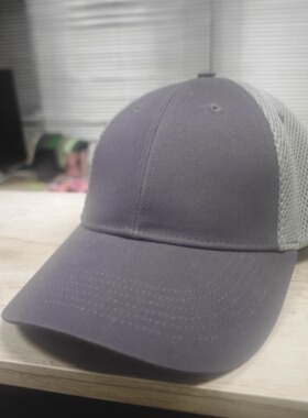 夏季网帽后封口棒球帽硬顶大头围