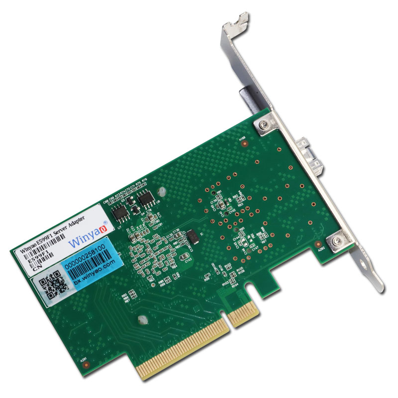 Winyao E599F1 PCI-E X8 服务器万兆光纤网卡82599 X520-DA1 X520-DA2 - 图3