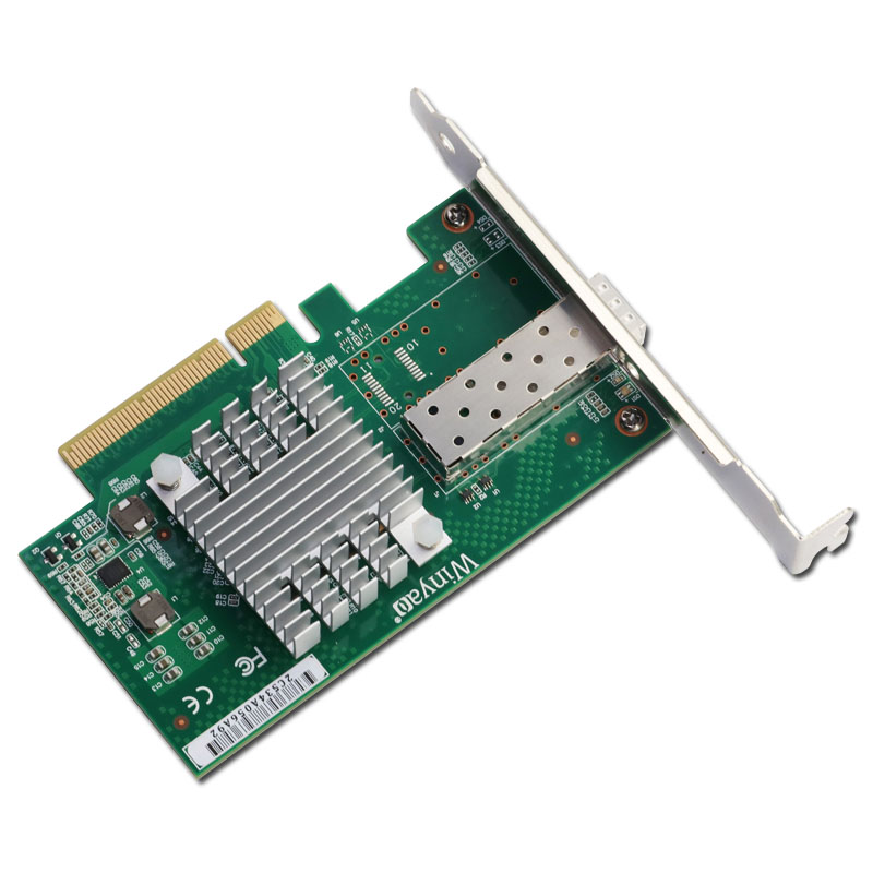 Winyao E599F1 PCI-E X8 服务器万兆光纤网卡82599 X520-DA1 X520-DA2 - 图2