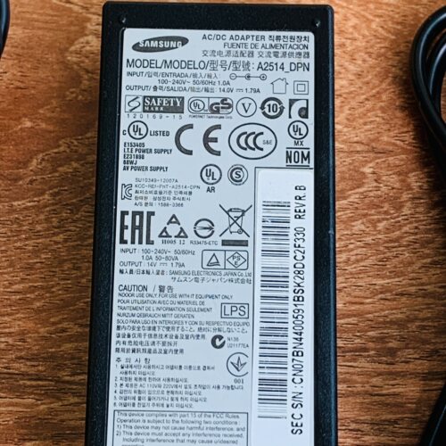原装三星14V1.79A/1.786A电脑液晶显示器电源充电适配器A2514-DPN - 图0