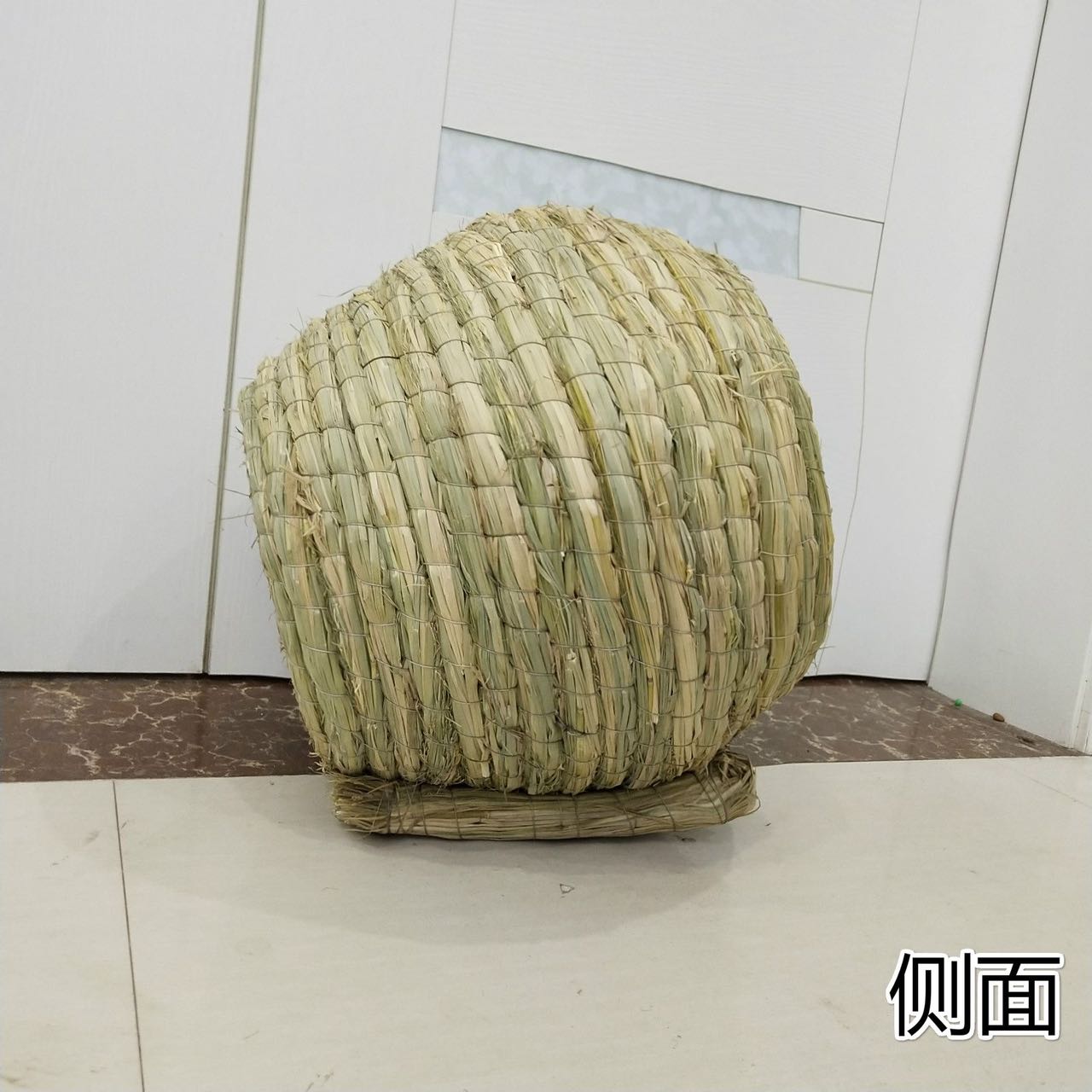 鸡窝草编大号母鸡生蛋窝鸡舍孵化用品鸭鹅猫狗草窝四季通用包邮 - 图1