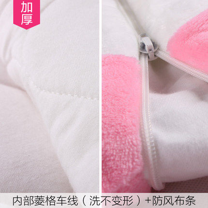大熊猫造型连体棉哈衣服男女宝宝一 奇乐兔优品连身衣/爬服/哈衣