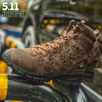 USA 5 11 OUTDOOR TACTICAL CLIMBING COMBAT BOOTS 12373 CLIMBING BOOTS EVEN WATERPROOF LIGHT COW LEATHER 511