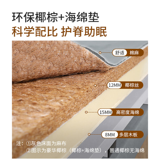 瑞仕达办公室午休折叠床单人躺椅家用简易医院陪护行军床午睡神器