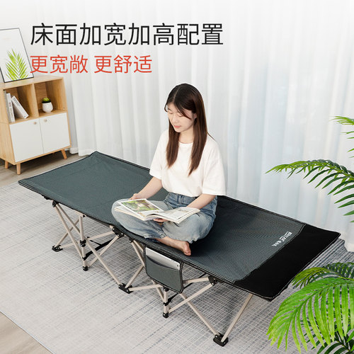 瑞仕达折叠床单人办公室午睡神器午休躺椅家用简易陪护便携行军床 - 图3