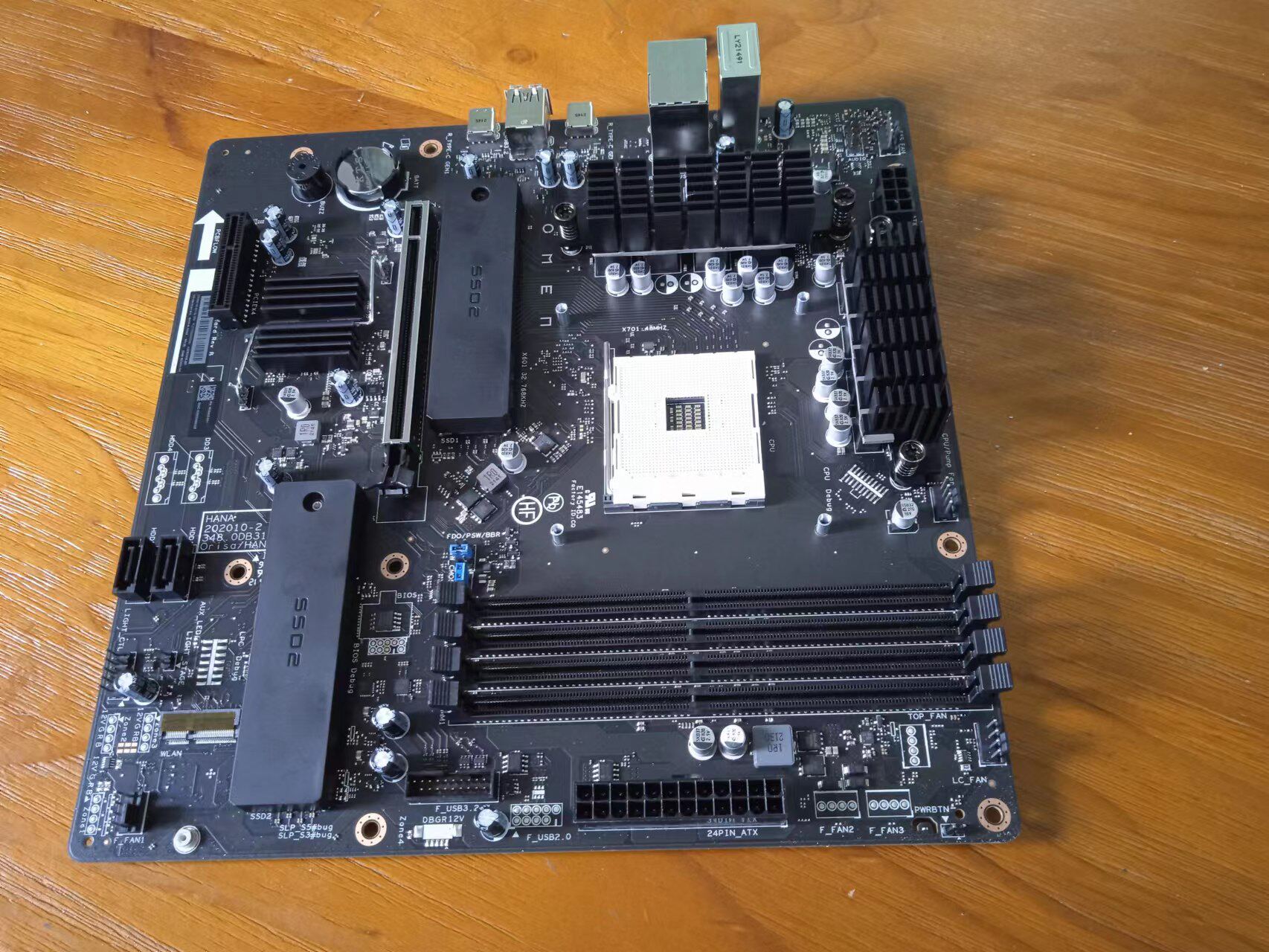 全新惠普暗影精灵B550主板 MATX AM4主板M22432-001支持锐龙5600X_虎窝淘