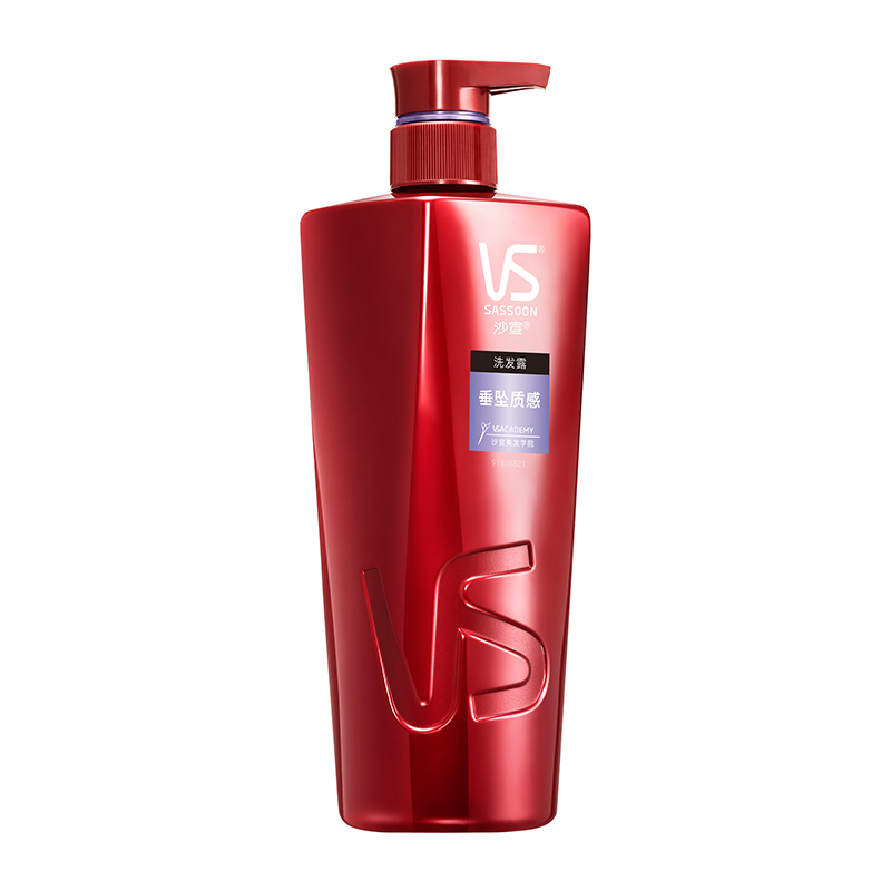 VS沙宣垂墜質感洗髮水露200ml/400ml/750ml持久水潤秀髮有效鎖水
