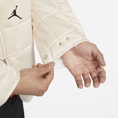 Nike/耐克 AIR JORDAN AJ丝绸缎面男子棉服夹克外套 CV3488-219-图2