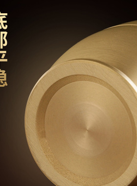 黄铜一桶摆件小水桶铜水桶创意黄铜开业办公室礼品