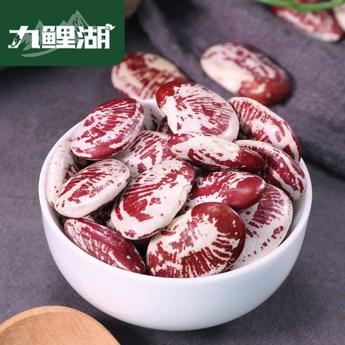 九鲤湖 新鲜荷包豆农家皇帝豆状元豆五谷杂粮煲汤香豆类 500g/袋 - 图2