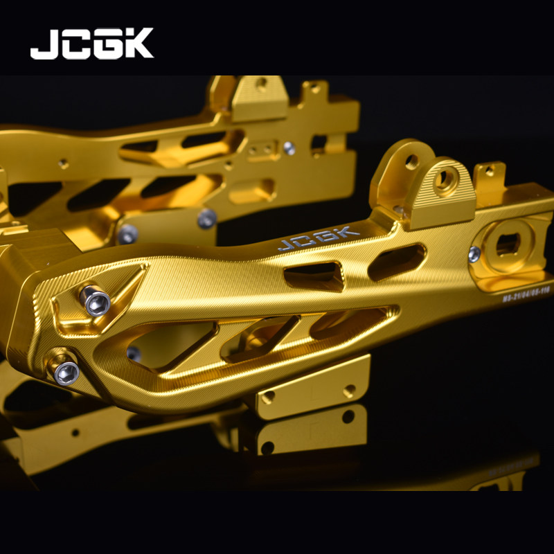 JCGK鲨鱼款平叉小牛电动车MQIS/ms改装铝合金后平叉碟刹鼓刹通用_虎窝淘