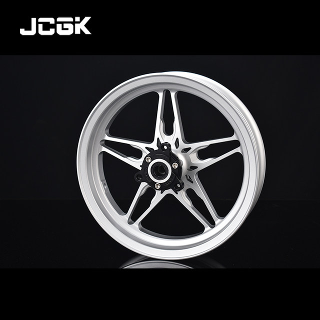 JCGK ແບບຫ້າດາວ 12 ນິ້ວ double disc brake hub ລໍ້ຫນ້າ