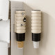 Disposable cup collector without punching