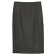 Hip-hugging skirt, one-step skirt, mid-length woolen skirt