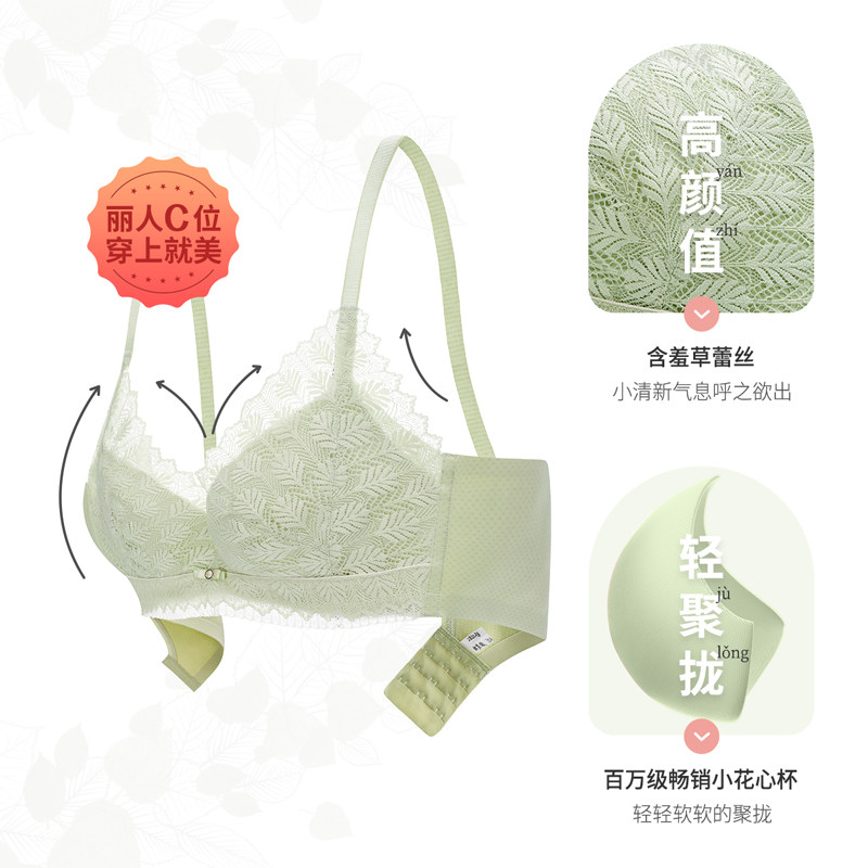 2022春季新款都市丽人益母草文胸 都市丽人文胸