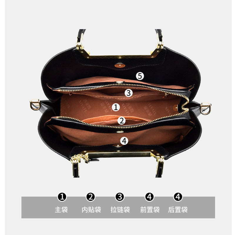 新款潮时尚百搭大包送妈妈包包女包 郝礼物箱包女士包袋