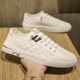 Spring Thin White Shoes Men's Light Casual Leather Shoes