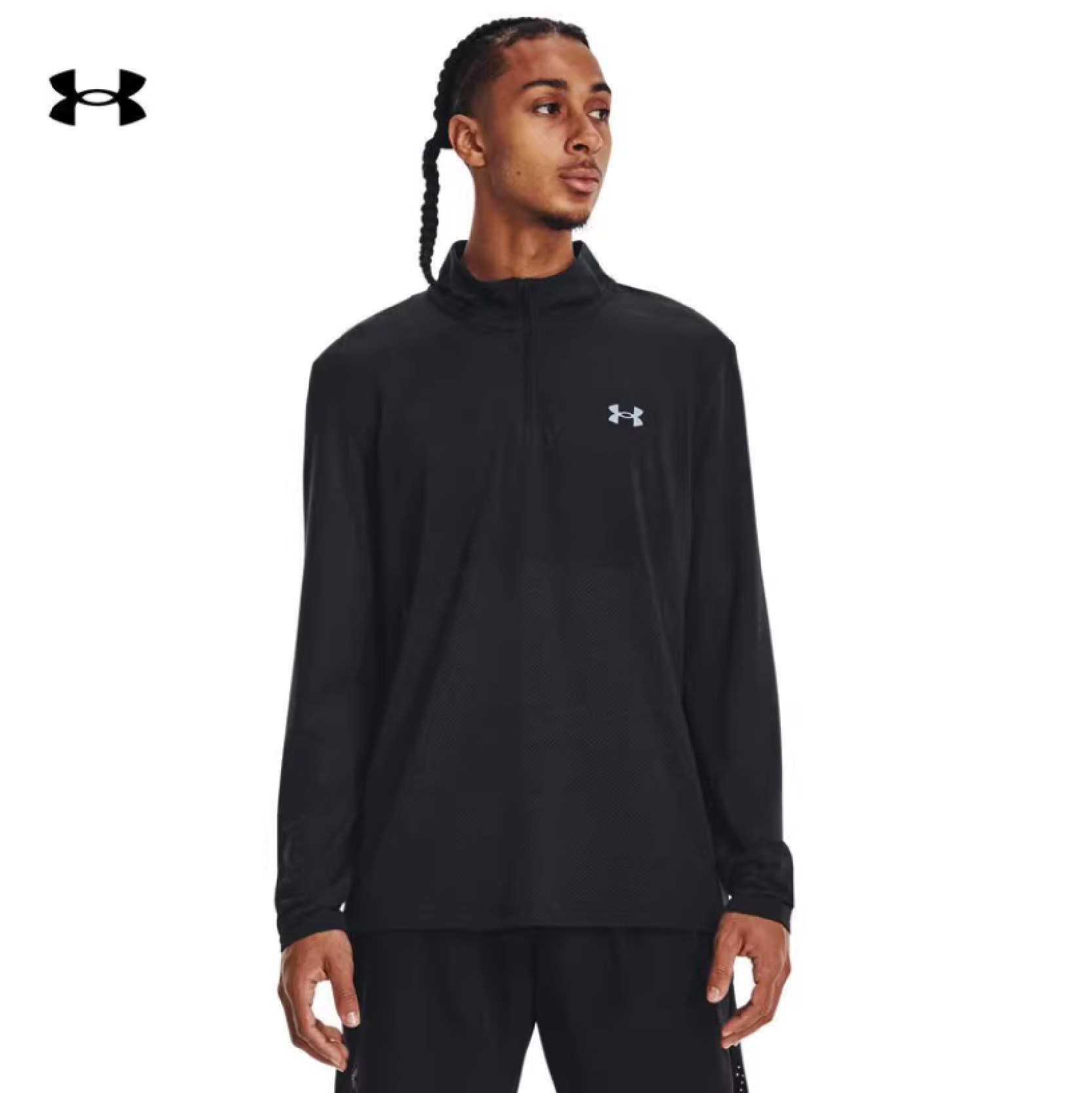 安德玛 UA Seamless Stride男子健身跑步运动长袖T恤1378168,淘宝优惠券,粉丝福利购,淘宝优惠卷