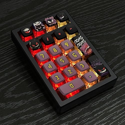 配ROG夜魔EX客制化K21MA金属键盘无线蓝牙CNC三模PAD数字机械键盘 - 图2
