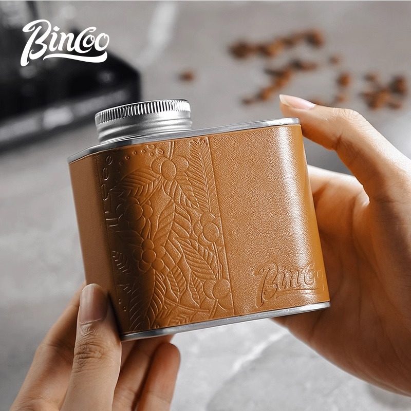 Bincoo咖啡豆保存罐真空密封罐单向排气阀马口铁咖啡罐收纳存储罐,淘宝优惠券,粉丝福利购,淘宝优惠卷