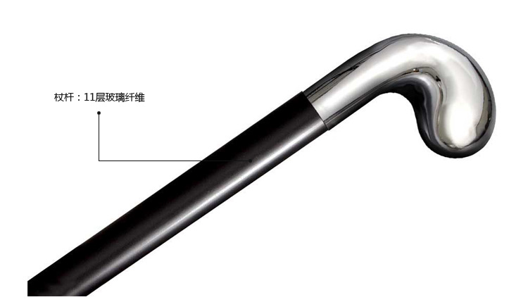 冷钢Cold Steel 91STAP城市手杖11层玻璃纤维绅士手杖防身杖拐杖-图2