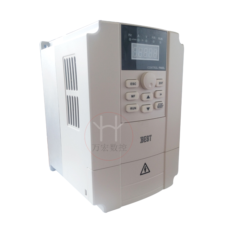 雕刻机变频器2.2kw 220V 380V主轴电机专用调速器贝士德BEST包邮-图2