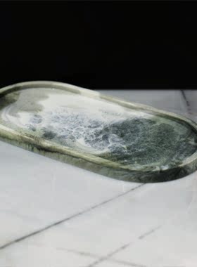 水晶滴胶模具硅胶模具椭圆形托盘 镜面模具手工DIY材料AB胶