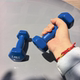 Pure iron-impregnated plastic dumbbells small dumbbells for arm training students