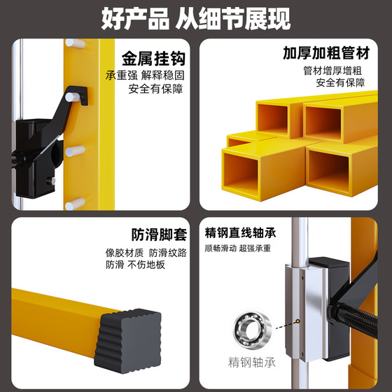 Black King Kong Multifunctional Squat Rack Bench Press Rack Smith