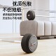 Fixed barbell rubberized solid iron barbell set for commercial use