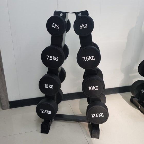 Pure steel solid dumbbells can be freely combined for commercial and household use