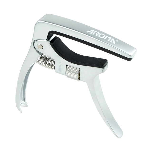 Made of metal, the strength is adjustable and the pick can be easily changed.