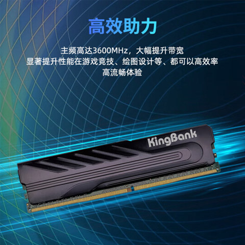 [发顺丰]金百达黑爵银爵ddr4内存条3600hz 16g×2 32g 2666/3200-图3