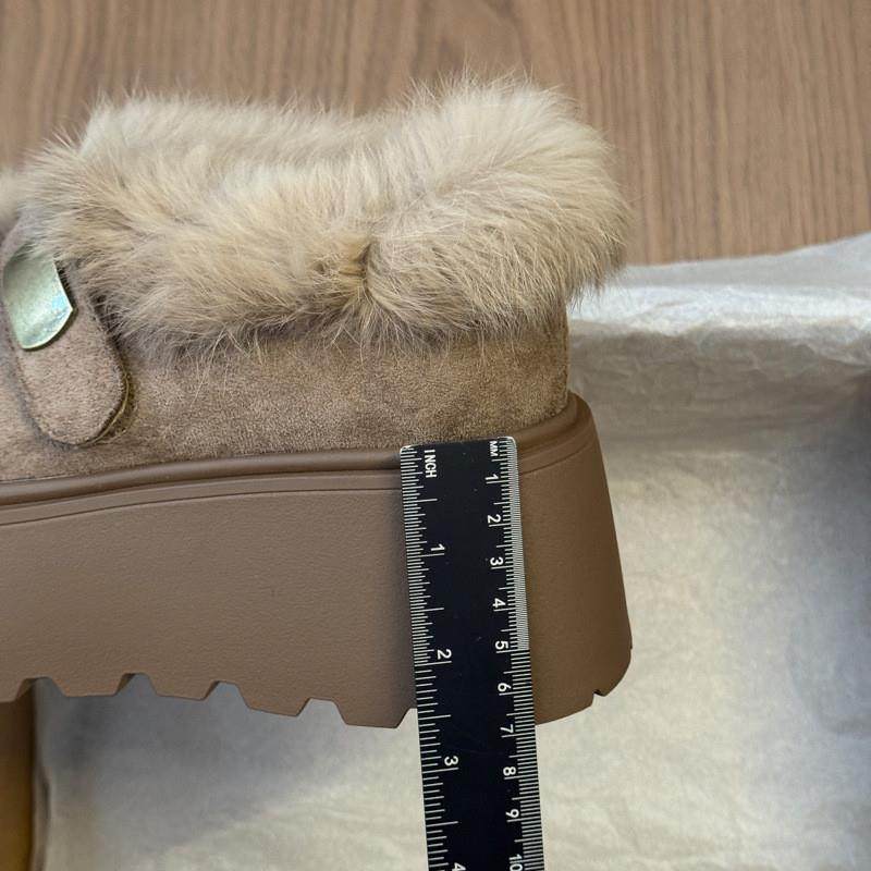 7cm增高包头乐福女外穿2026冬季新款厚底毛毛棉鞋加绒勃肯雪地靴,淘宝优惠券,粉丝福利购,淘宝优惠卷
