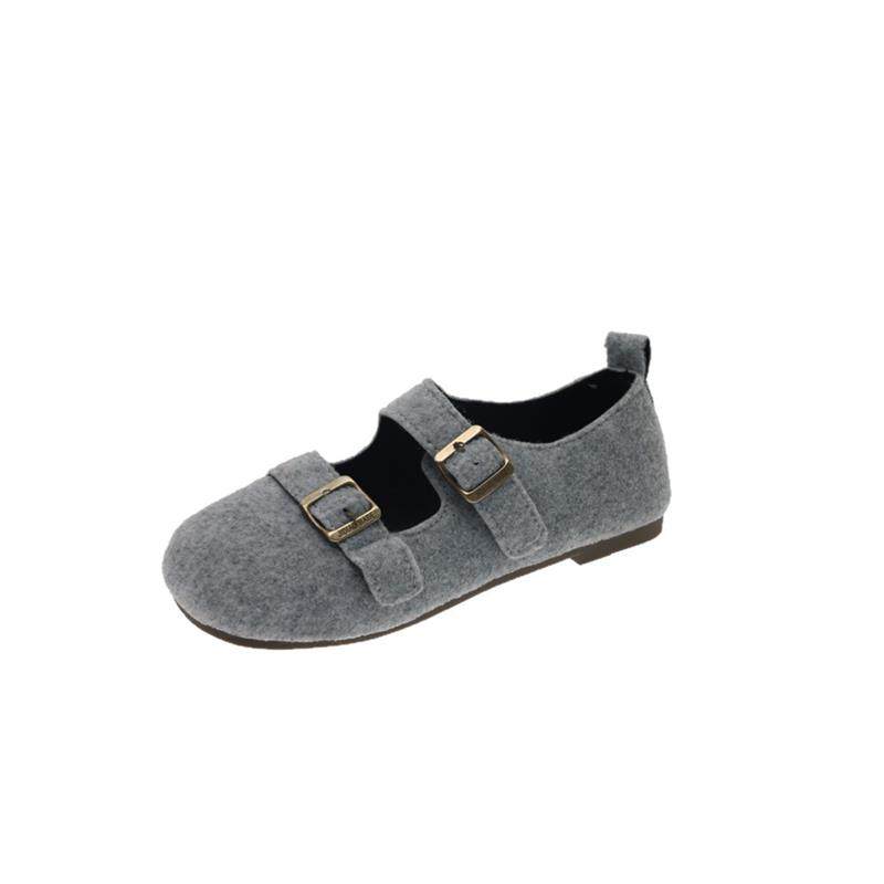 法式复古双扣带浅口玛丽珍女鞋2026年新款舒适轻便百搭软底豆豆鞋,淘宝优惠券,粉丝福利购,淘宝优惠卷