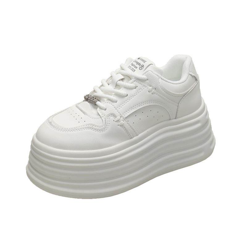 时尚厚底小白鞋女2026年秋季新款小个子增高透气百搭运动休闲板鞋,淘宝优惠券,粉丝福利购,淘宝优惠卷