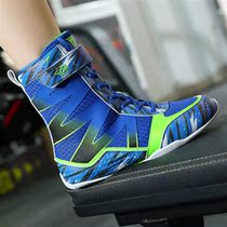 2022 Original Children Boxing Shoes Professional Children Boxing Boots Baton Fitness Shoes Super Slim material