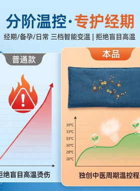 智能控温海盐电热敷盐包经期腰背