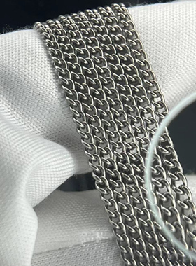 纯钛项链男女不过敏个性潮款