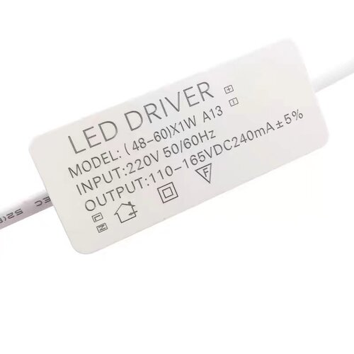 led驱动电源 直发光平板灯恒流driver整流器变压器48W60W88W300ma - 图3