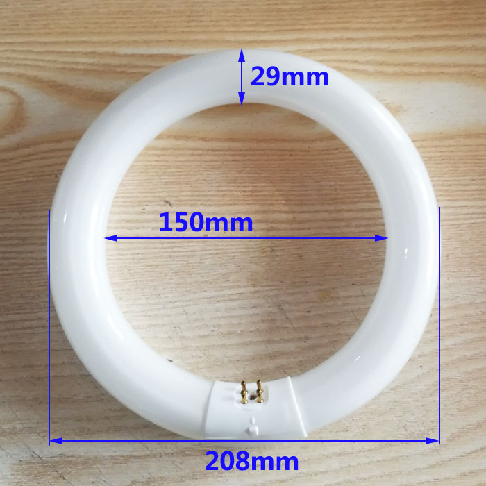 老式环形灯管T9 22W 日立牌圆四针粗白光6500KYH22RR 放大镜 - 图0