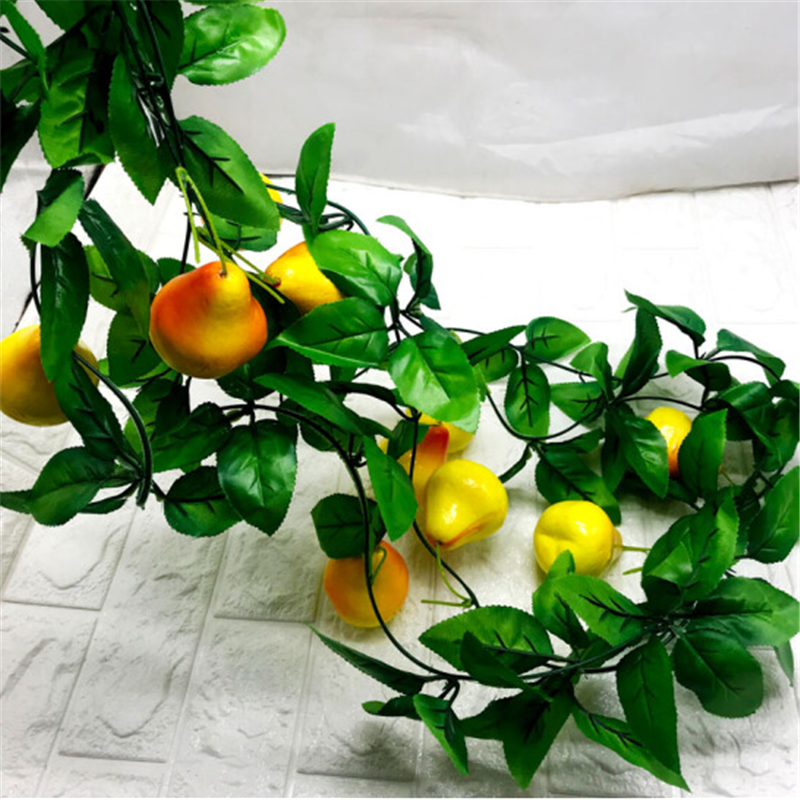 仿真水果藤条植物藤蔓塑料花藤绿植农家乐水果店吊顶装饰假花壁挂,淘宝优惠券,粉丝福利购,淘宝优惠卷