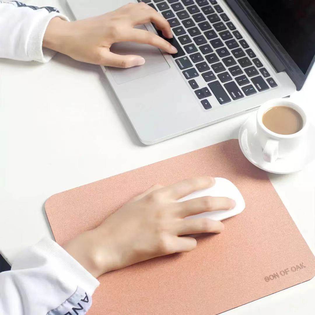 橡儿鼠标垫天然软木环保便携抗菌防滑家用办公桌垫电竞游戏鼠标垫,淘宝优惠券,粉丝福利购,淘宝优惠卷