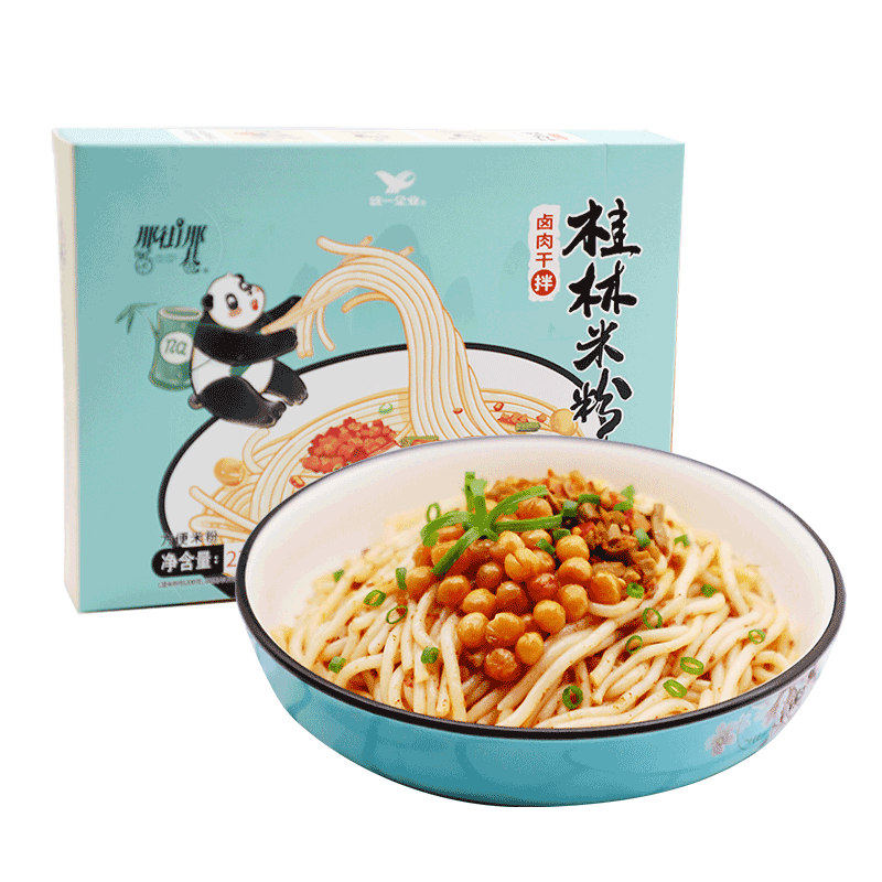 统一那街那巷桂林米粉干拌鲜卤肉 吃货食品方便米线/米粉