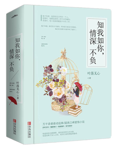 现货  知我如你情深不负全2册 叶落无心出版小说 纵然缘浅奈何情深 姐妹篇 我本爱孤独 红尘渡青春文学校园言情爱情 - 图2