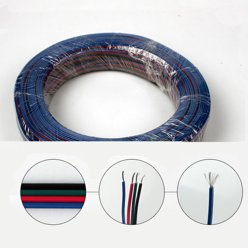 LEDrgb灯条延长线5芯4芯3芯单色2芯双色灯带3pin连接线4pin线纯铜,淘宝优惠券,粉丝福利购,淘宝优惠卷