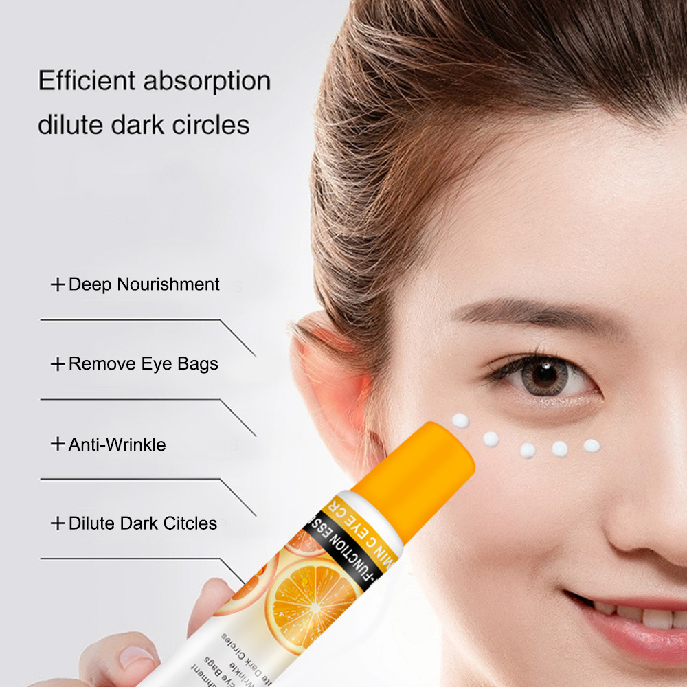 Vitamin C Eye Cream Whitening Remove Dark Circles Eye Bags - 图2